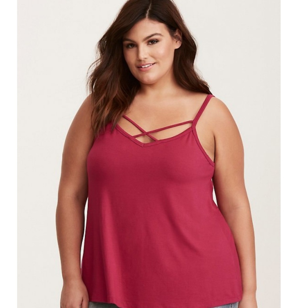 Torrid size 2 Super Soft Strappy Swing Cami